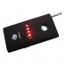 RF Wireless GPS GSM Spy Bug Finder AntiSpy Signal Detector Camera Lens CellPhone 