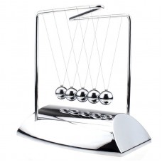 RuenTech Z-shaped Zigzag Newtons Cradle Metal Balance Balls 